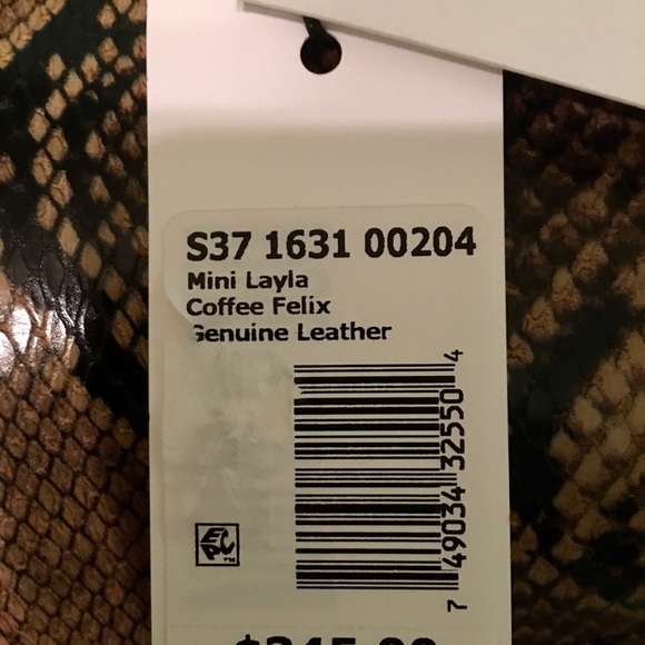 Brahmin mini Layla in Coffee Felix - Picture 7 of 13